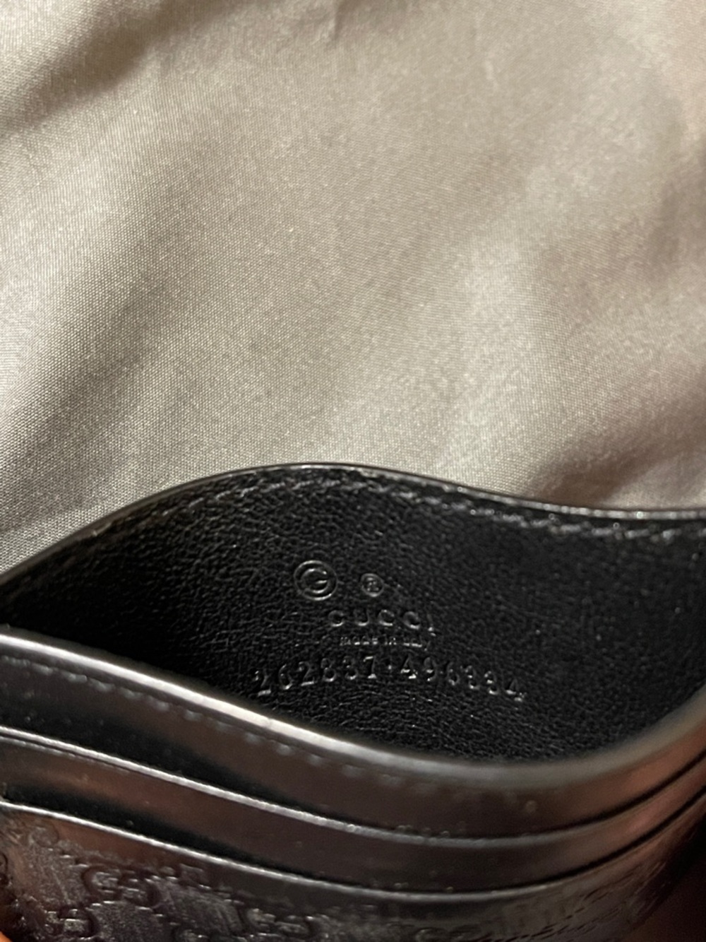 Gucci Microguccissima Card Case - Picture 2 of 3